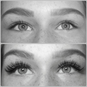 dezente Wimpernverlängerung Langenfeld natürliche Lashes künstliche Wimpern